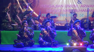 TNI BERSHOLAWAT - Ahmad Ya Habibi & An Nabi || Yonif 405 Surya Kusuma Banyumas | Festival Hadroh