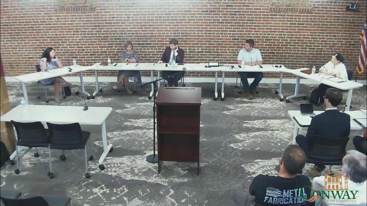 City of Conway Board of Zoning Appeals April 27, 2023 YouTube