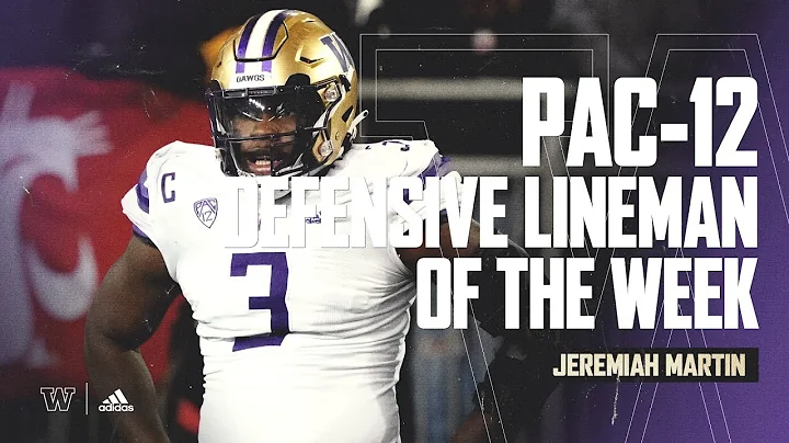 Jeremiah Martin | Week 12 Pac-12 Defensive Lineman...
