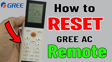 How to Reset GREE AC Remote Control Settings 2025