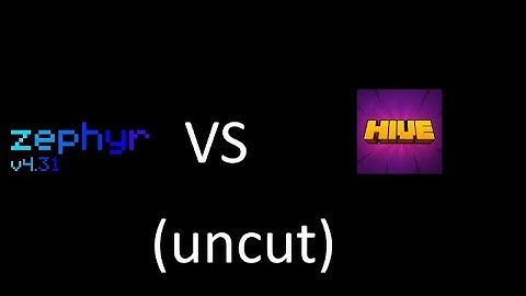 Uncut cheating on the hive ft. zephyr client