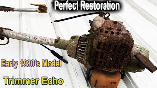 Restoration/ Early 1980's Model Grass Trimmer Echo KIORITZ SRM-204DE Of Japan/ 2 Stroke Trimmer by EK Restoration 414,300 views 3 years ago 37 minutes