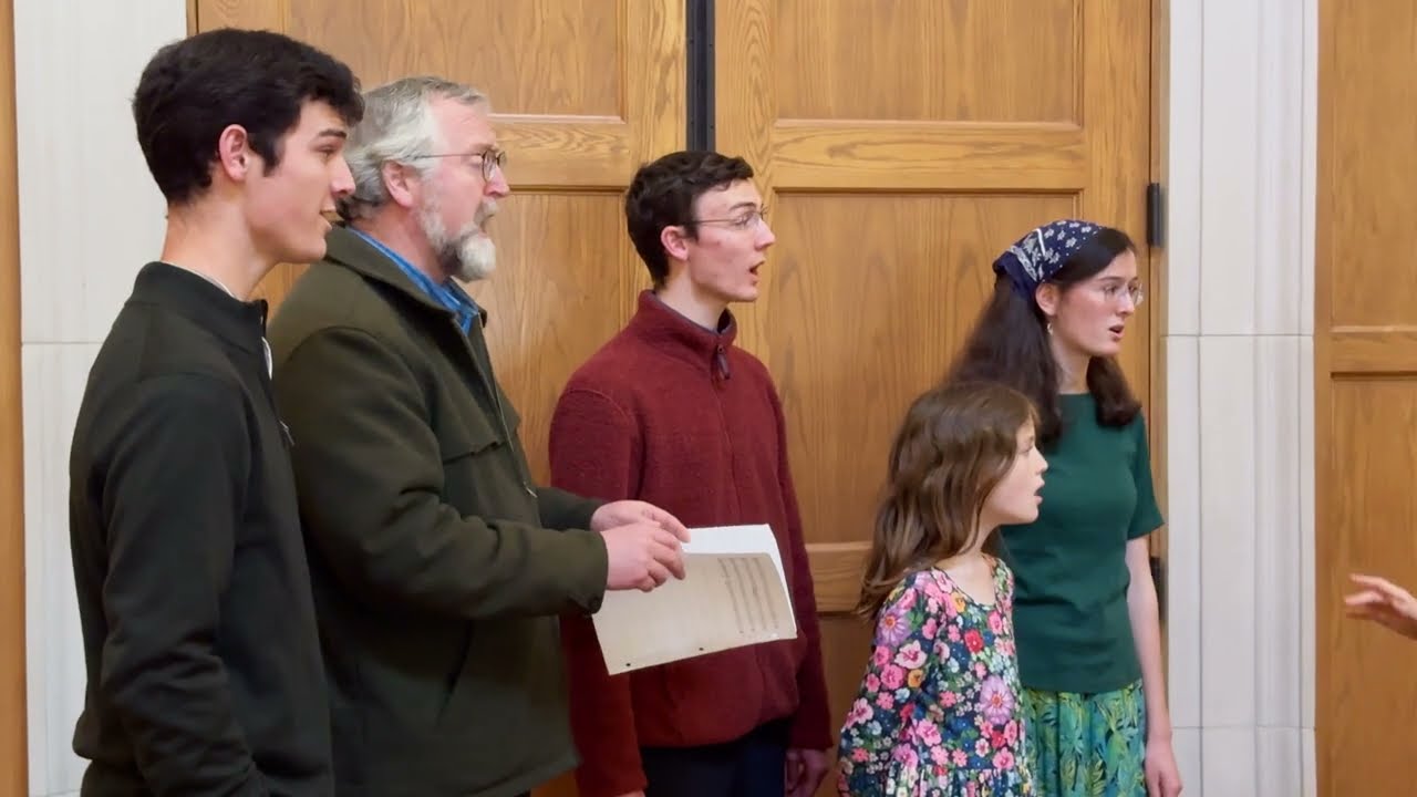 A family sings - Sicut Cervus | G. P. Palestrina