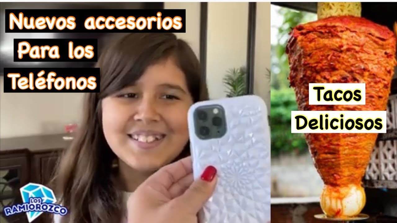 COMPRANDO FUNDAS PARA LOS TELEFONOS Y TACOS AL PASTOR @LosRamiorozco