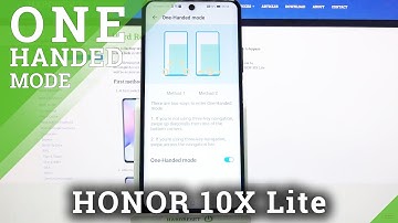 How to Enable One Handed Mode in HONOR 10X Lite – Activate One Handed Mode