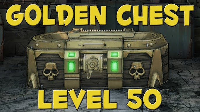 Opening Gold Chest at Level 34  Borderlands 2 Sanctuary Chest