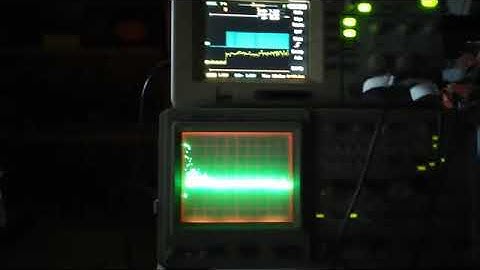 Lab video update. New oscilloscope! Coding success!