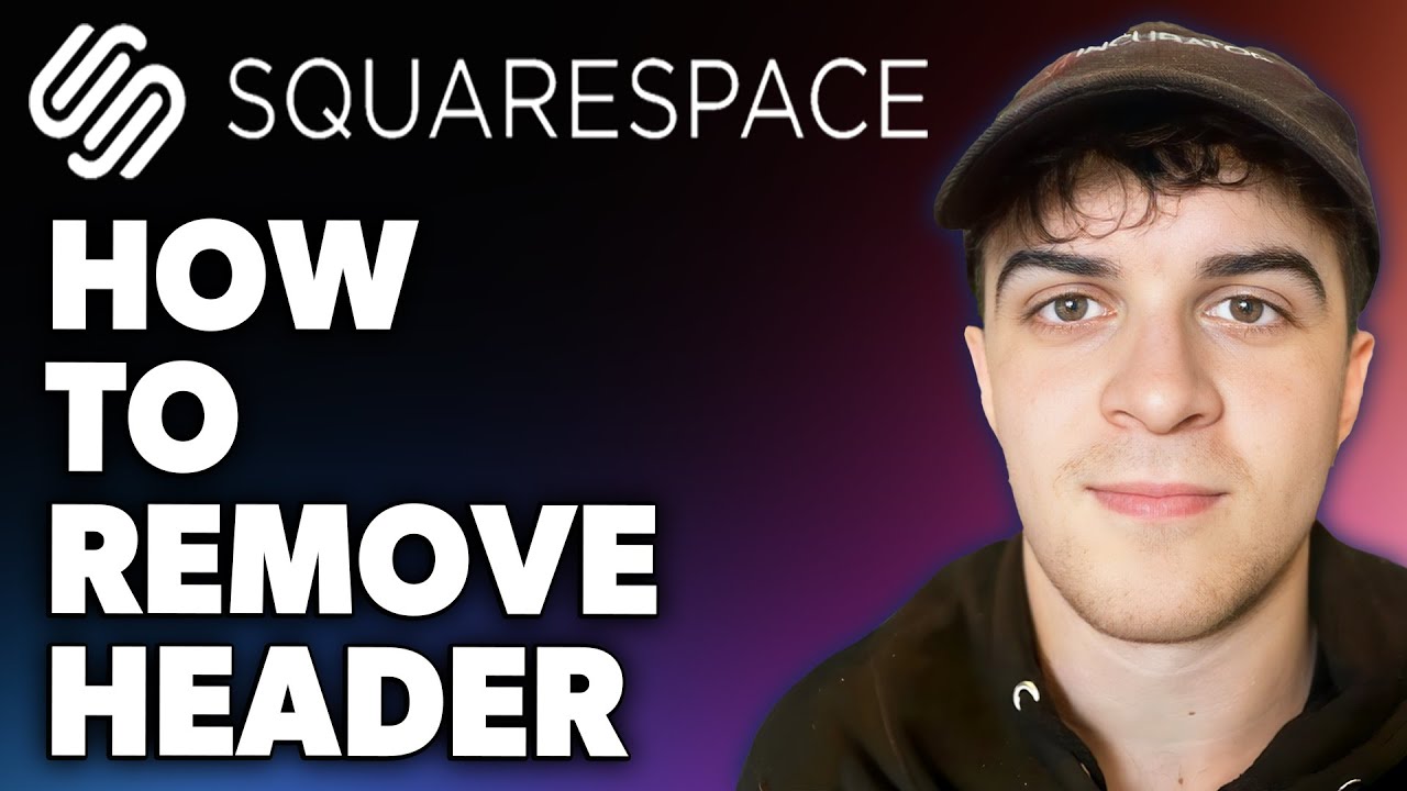 How to Remove Header on Squarespace (Full 2024 Guide) - YouTube