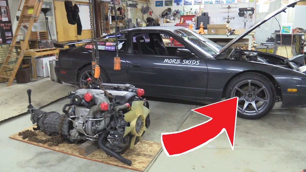 1JZ 240SX Drift Build | Getting Started - YouTube
