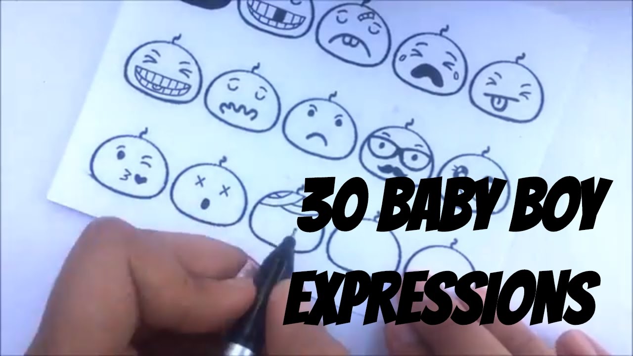 30 Cute/Kawaii Baby Boy Expressions YouTube