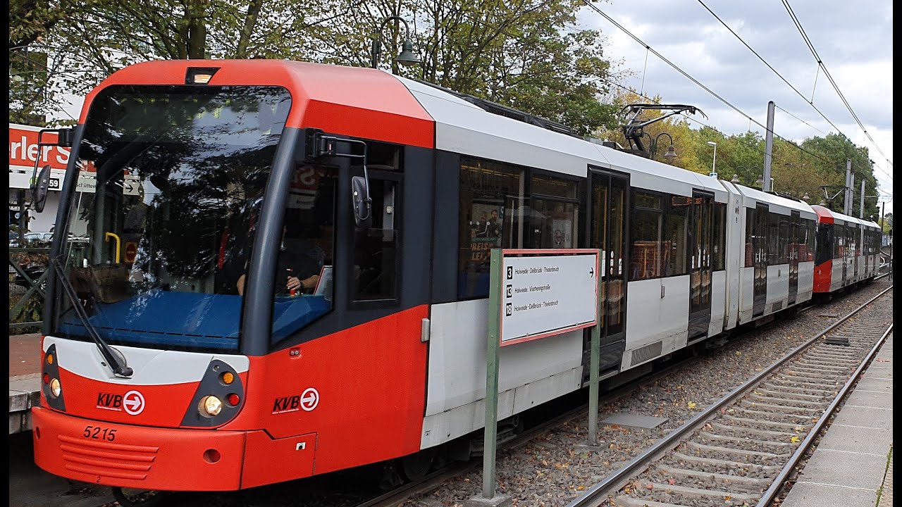KVB Köln Linie 13 Hochbahnstrecke [Mitfahrt]