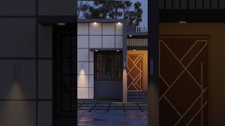 10 Lakh Budget Home |Kerala | 600 Sq ft |1BHK I #modernhouse #yearofyou #shorts