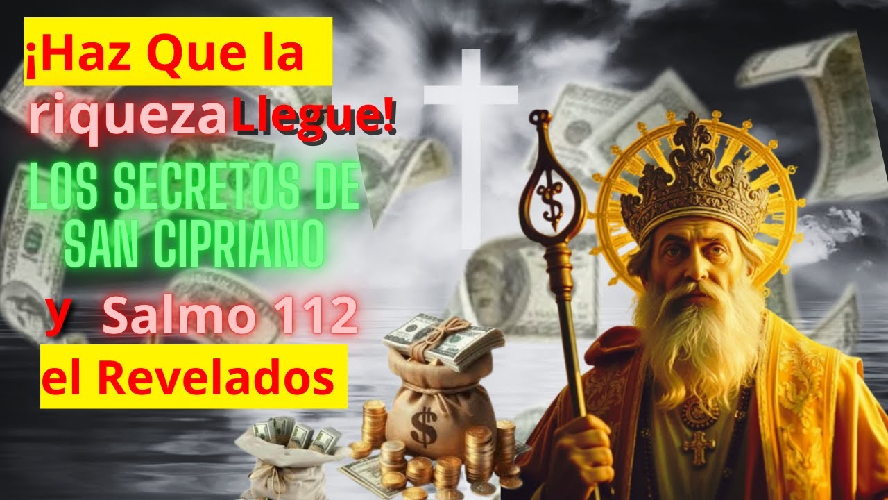🌟¡Poderosa Oración de San Cipriano para el Dinero y la Prosperidad ...