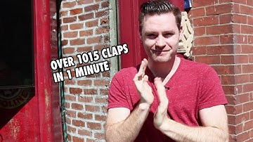 Eli Bishop Is The World’s Fastest Clapper