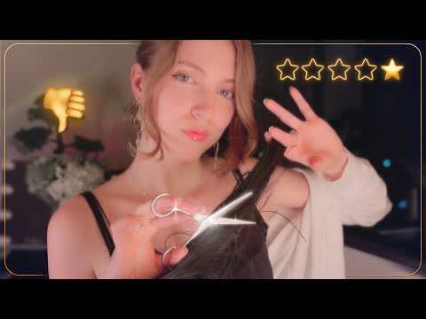 ASMR la PELUQUERA más BORDE de Bangkok ⭐️✂️ ¿Saldrás con una sonrisa?