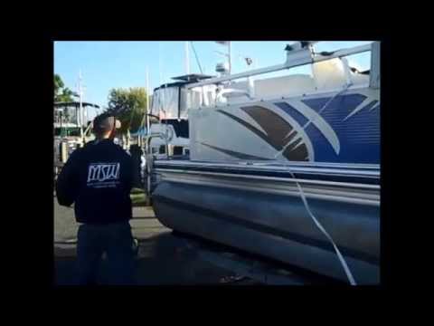 mr. shrinkwrap's how to wrap a pontoon boat instructional
