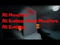 All Of The Monsters + Endless Mode Monsters + All Endings (6 Am At The Chum Bucket)
