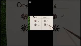 Dont And Do Mehndi Design For Beginners