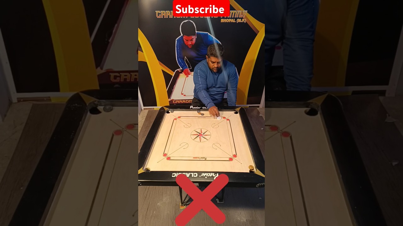 The Practice to improve your carrom game  Revolution is Coming! Carrom viral video 