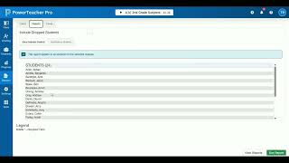 Create Missing Assignment Report