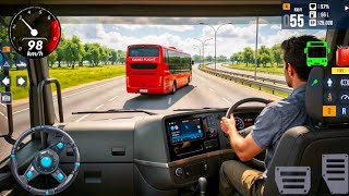 City Coach Bus Simulator 3D | Realistic Passenger Transport & City Driving (Android) screenshot 5