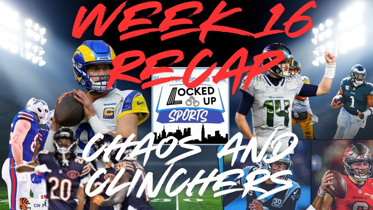 Chaos and Clinchers: NFL Week 16 Shakes Up the Playoff Picture