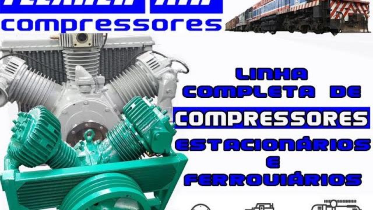 COMPRESSOR DE AR WABCO FESINBRA 3CDC - YouTube