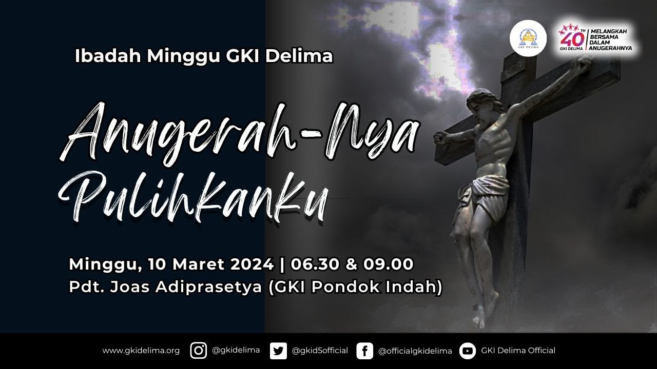 Ibadah Minggu GKI Delima | Minggu, 10 Maret 2024 | 