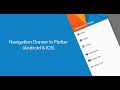 Build a Simple Side Menu in Flutter | Flutter Navigation Drawer Tutorial
