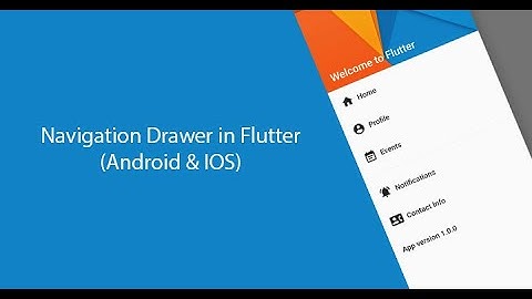 Build a Simple Side Menu in Flutter | Flutter Navigation Drawer Tutorial