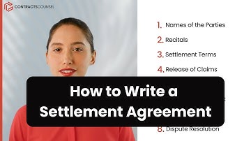 How to Write a Settlement Agreement [Lawyer Templates Available]