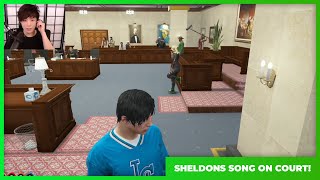 Don't Forget Me (Sheldons Song) gets PLAYED on COURT