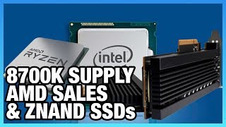 HW News: Coffee Lake Supply Surge, CPU Sales, & ZNAND