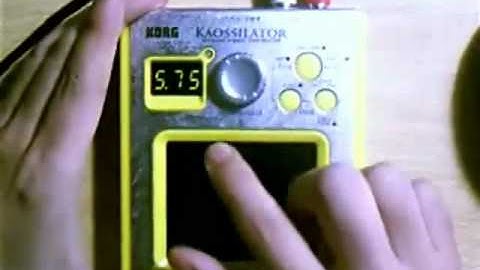 Heavy techno by KORG KAOSSILATOR - Beat Making