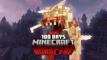 I Spent 100 Days In An Evolved Fungal Outbreak In Hardcore Minecraft...