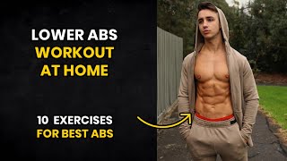 Lower abs workout at home : no ...