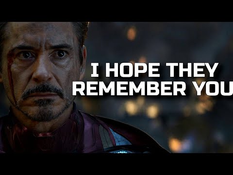 (Marvel) Tony Stark | I Hope They Remember You