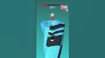 NOOB vs PRO vs HACKER - Stack Ball 3D - Gameplay - MAX LEVEL in Stack Ball | Spiral Roll - Ikko Fire