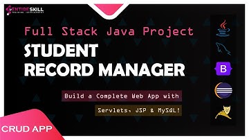 Java Servlet & JSP CRUD Project | Build a Student Record Manager From Scratch (2025) | Entire Skill