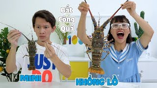 Thử Thách Ăn Sống Con Tôm Hùm Khổng Lồ