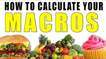 How to calculate your MACROS? ...  MACROS 101