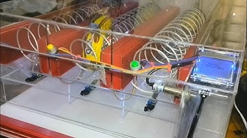 #DIY #Spiral Mechanism - Homemade Snacks #Vending #Machine - Product Detection Demo Run