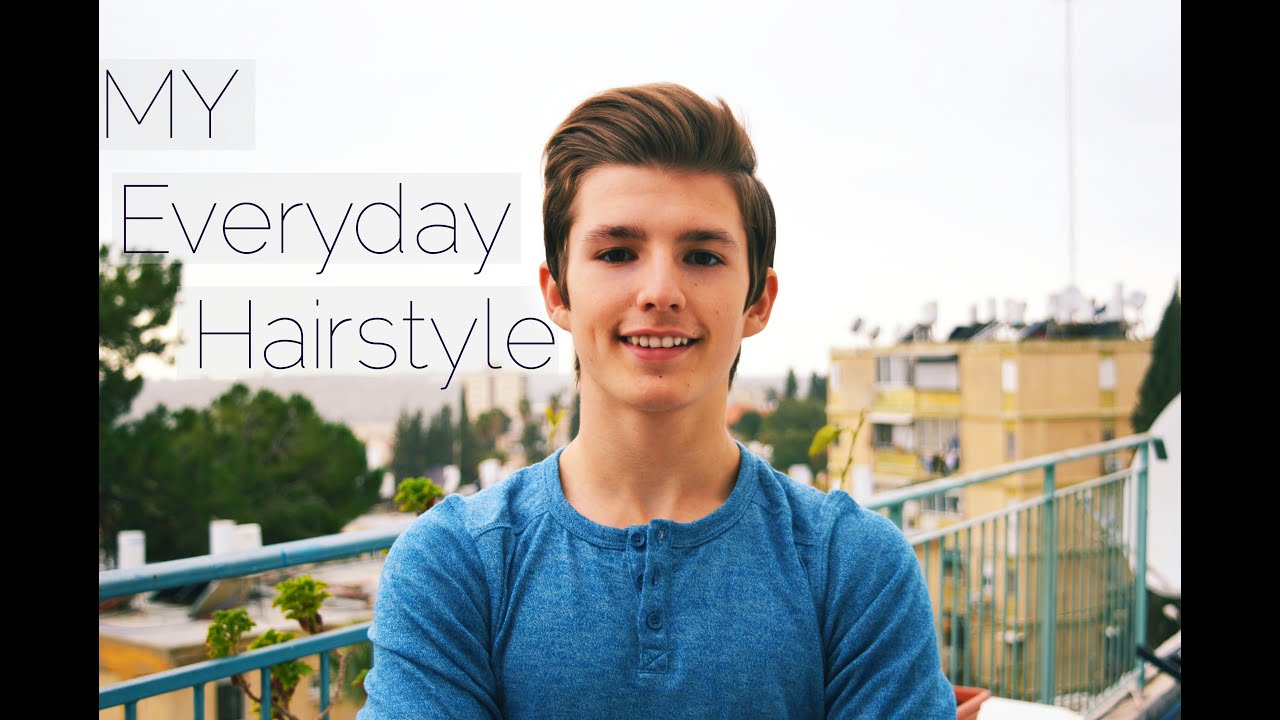 My Everyday Hairstyle Tutorial Side Swept Pomp Youtube