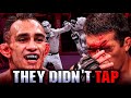 Brutal submisisons fighters who didnt tap