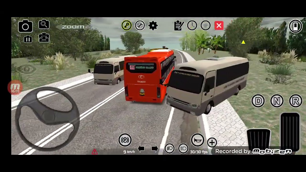 Giới thiệu traffic VN và sửa lại vô lăng cho xe mà lần này dùng map của Cu Cao channel