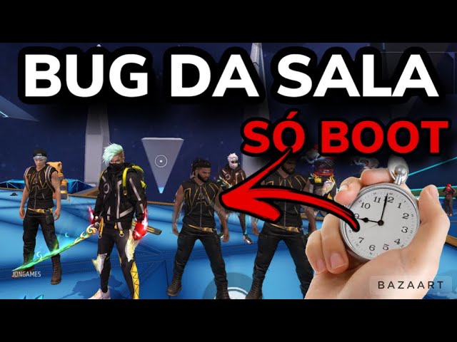 3 vagas pra jogar agora!,link da sala nos comentários., Free Fire