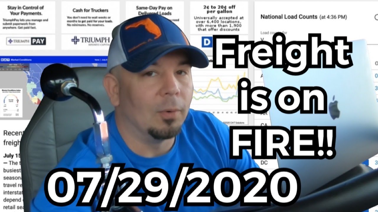 “NEW” Hot Freight!! Spot Market Freight | DAT TruckersEdge Pro 7/29/2020