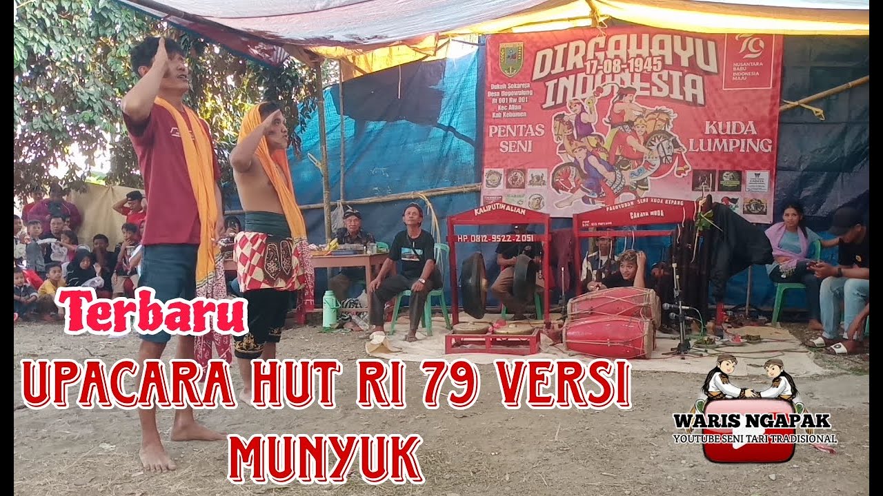 UPACARA HUT RI 79 ALA MUNYUK || CAHAYA MUDA KALIPUTIH || Live Sokareja - Alian Kebumen