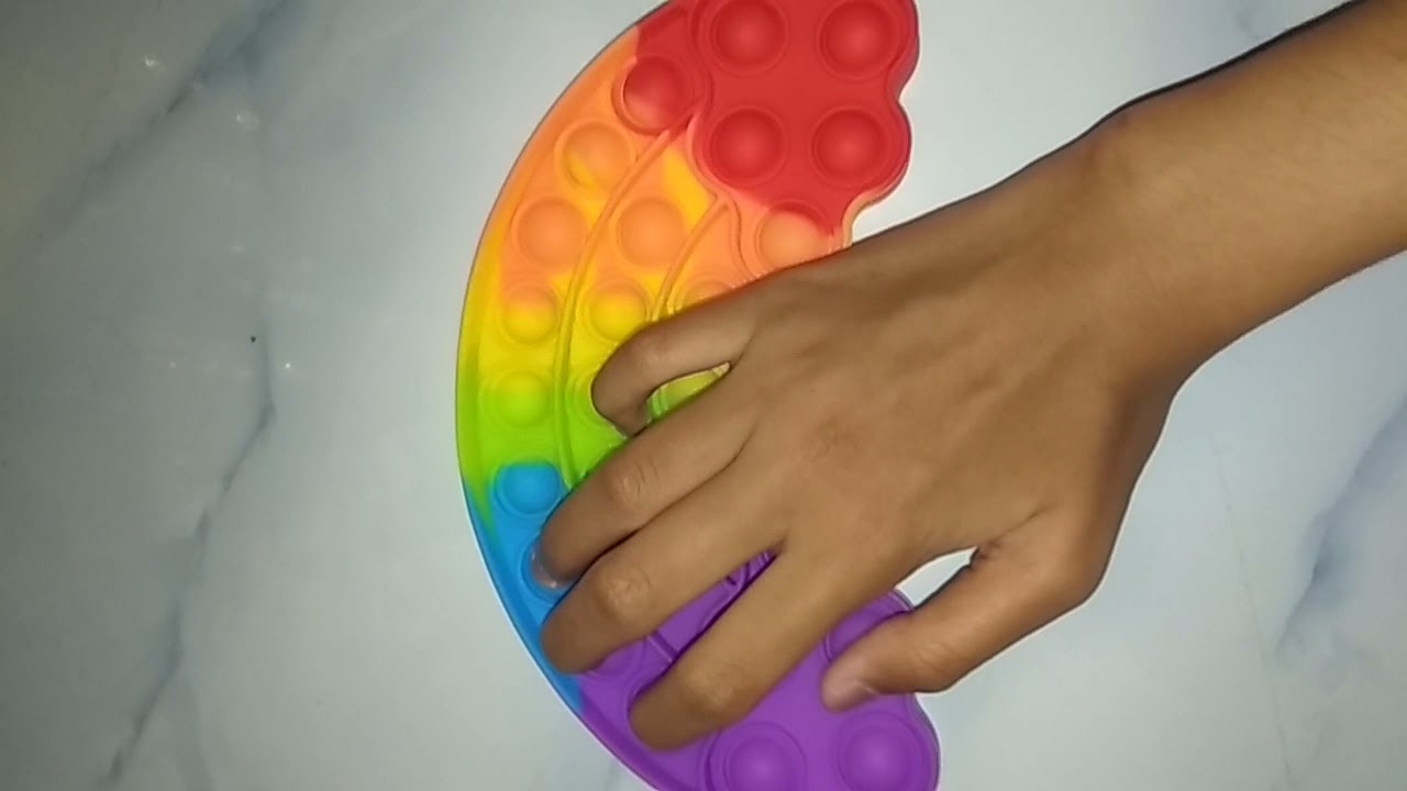 pop it pelangi rainbow - YouTube