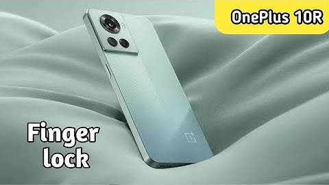 Set Fingerprint In Oneplus 10R, Fingerprint Lock Setting Oneplus 10R,
